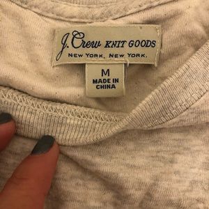 J CREW SWEATER - Off-white - M